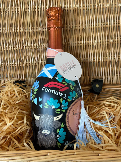 Personalised branded bottle with Formula 1