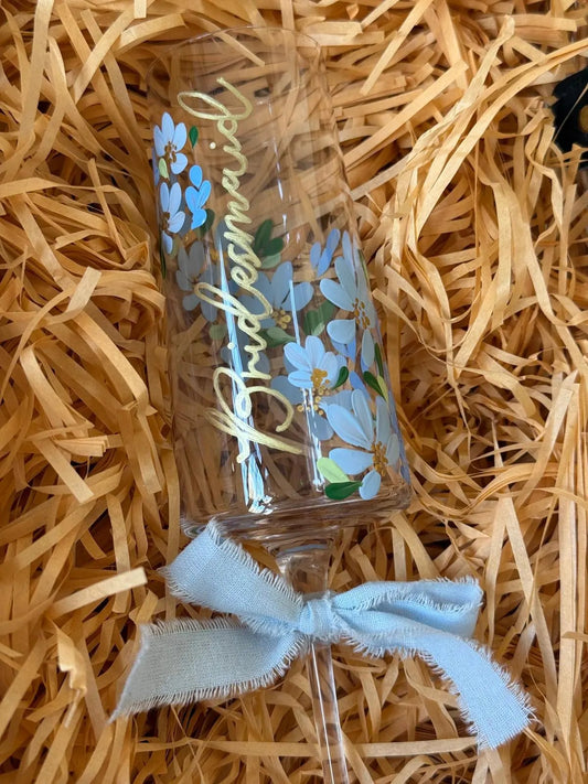 Champagne flute for bridal party