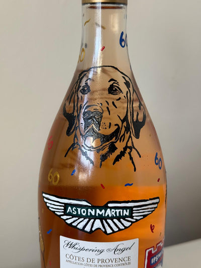 Branded gift of Bottle of Aston Martin Whispering Angel 