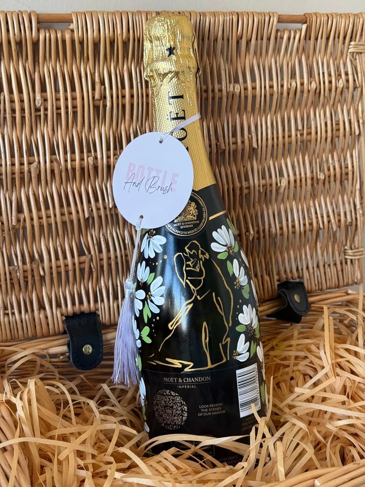 Personalised painted wedding gift