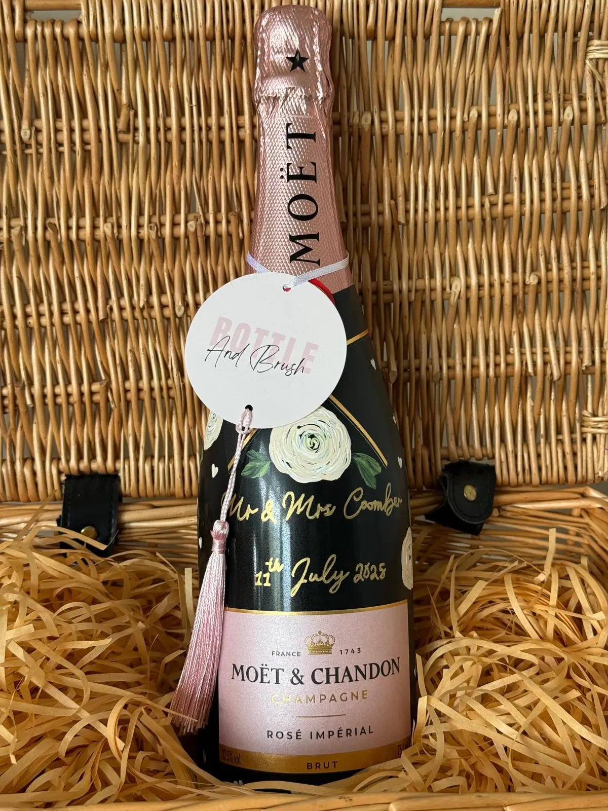 Hand painted wedding gift