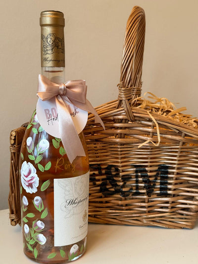 Personalised bottle of Whispering Angel gift bottle