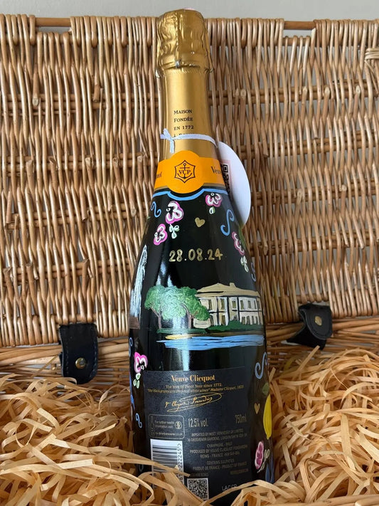 Wedding Venue Bottle (Hand Painting Only) Bottle and Brush