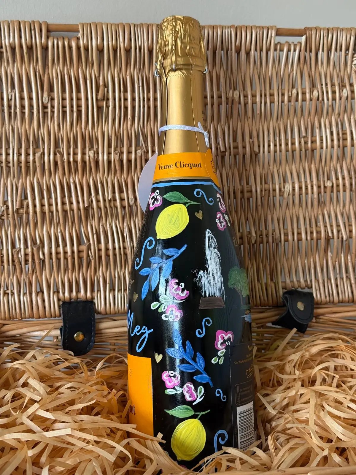 Wedding Venue Bottle (Hand Painting Only) Bottle and Brush